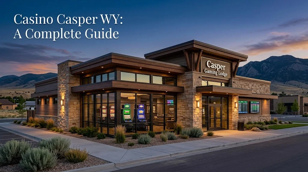 Wyoming gaming and entertainment environment representing Casper WY