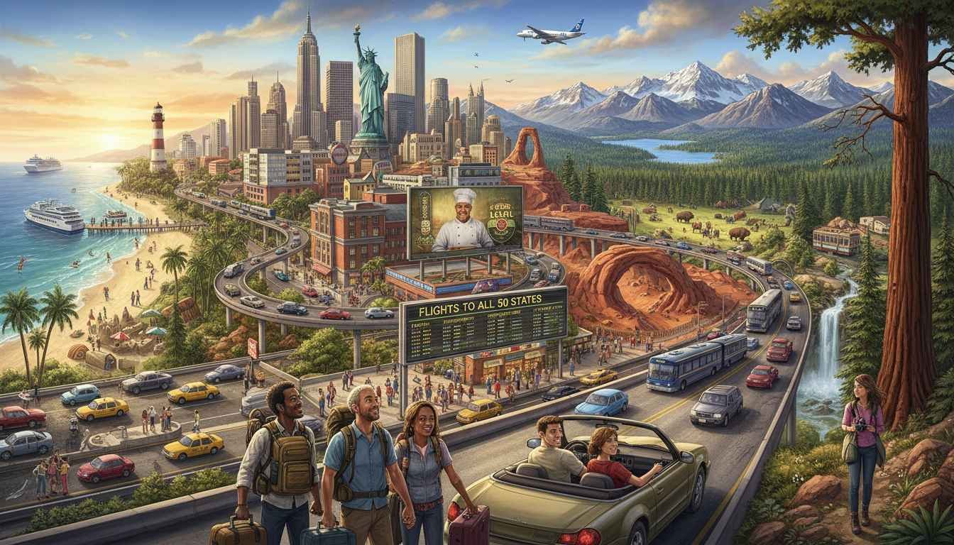 most visited place in us for domestic tourists