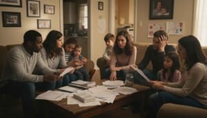 american families struggle in society