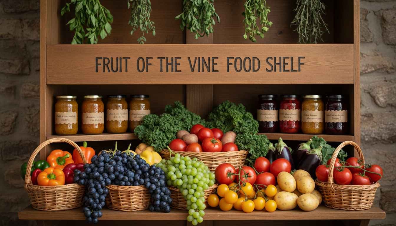 fruit of the vine food shelf