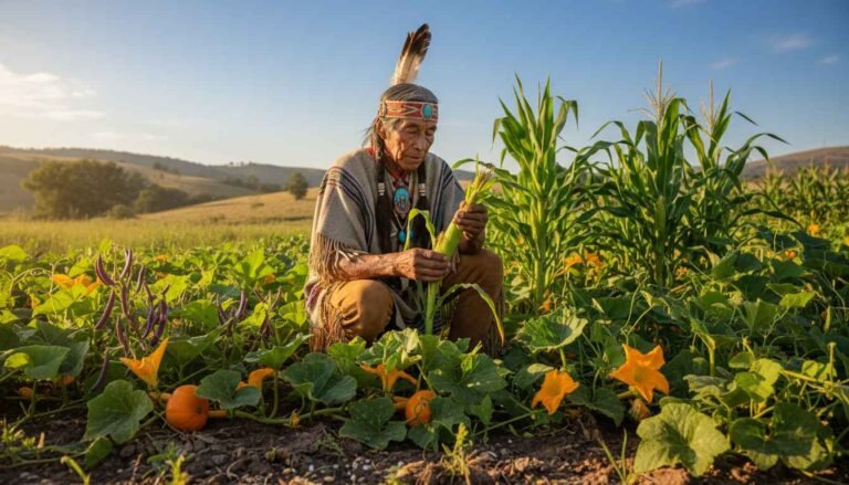 native american agriculture techniques