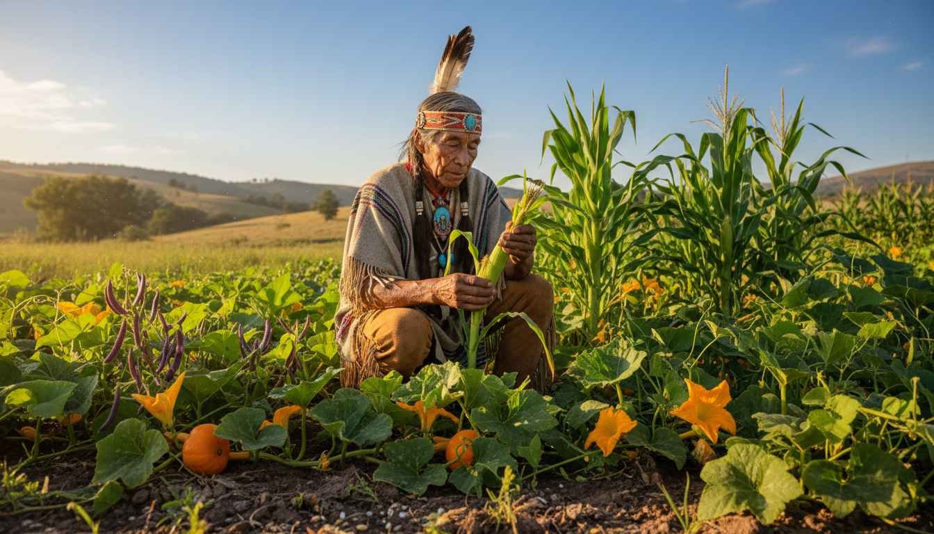 native american agriculture techniques