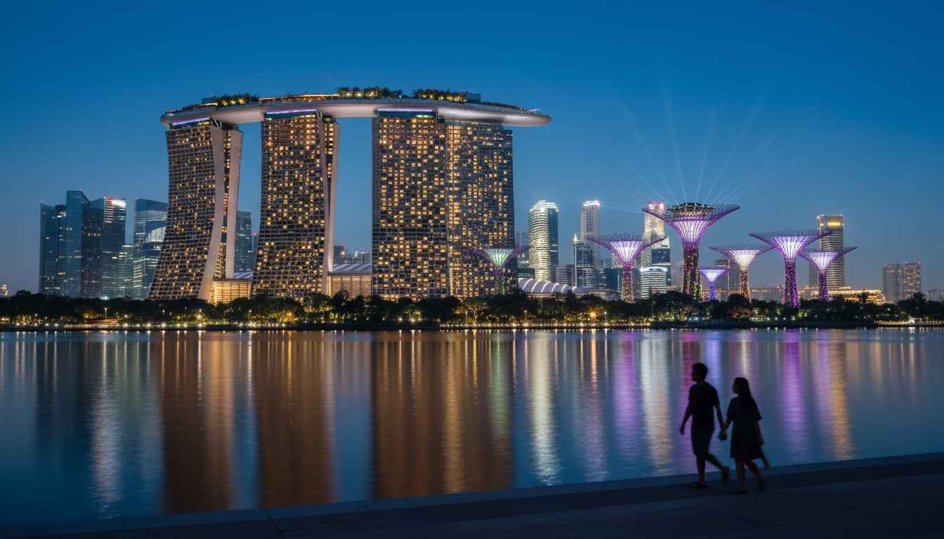 places to visit in singapore at night