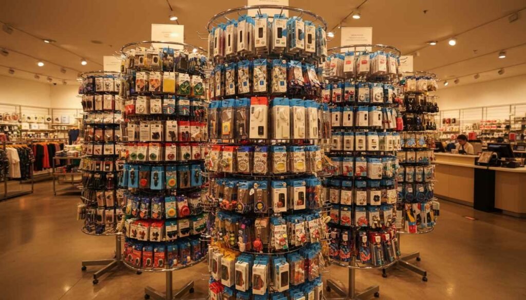 retail display spinners