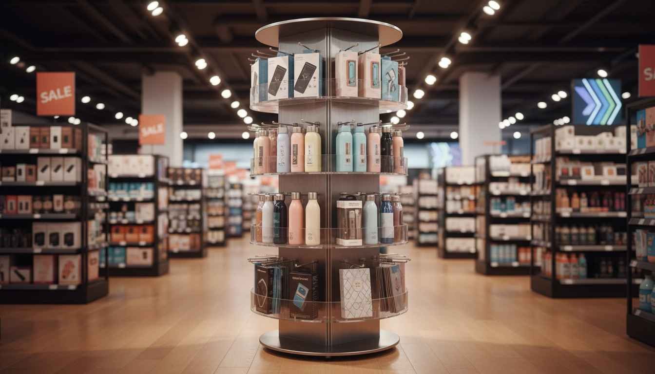 retail display spinners