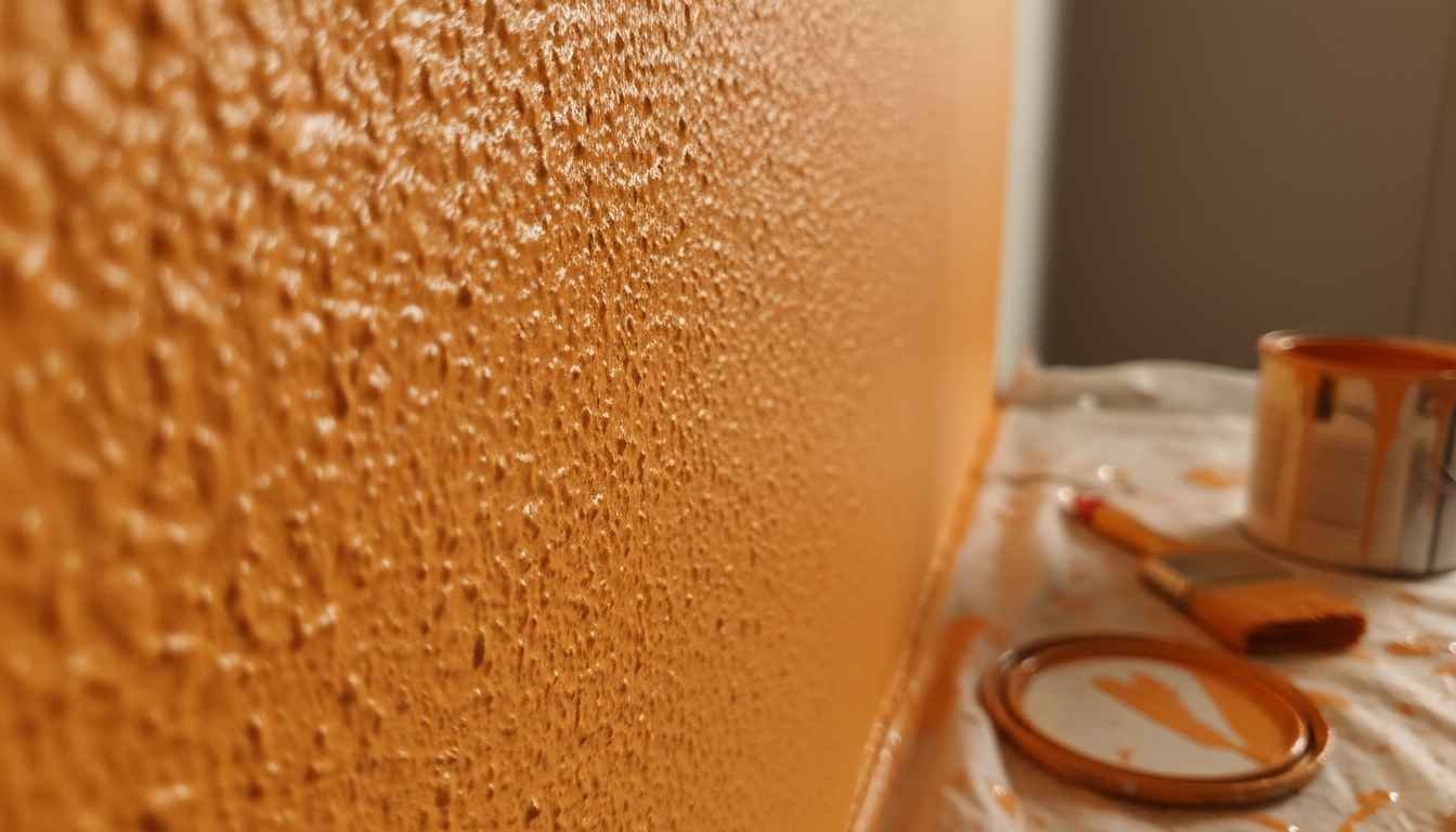 what causes orange peel in paint